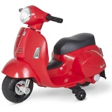 Homcom Elektrisches Kindermofa im Vespa Stil rot