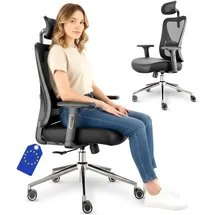lutivo Alpha Kunstleder Schwarz