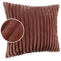 Kisska Dekokissen Kissenbezug Sofakissen Pillow Plüsch Kuschelkissen Zierkissen Cord