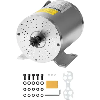 Vevor 3000 W elektrischer bürstenloser Gleichstrommotor, Elektromotor, 72 V, 4900 U/min, Go-Kart-Elektromotor, elektrischer Dirtbike-Motor für E-Bike, Dirtbike Heimwerker