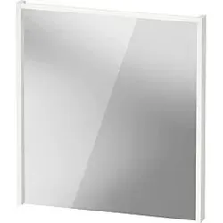 Duravit D-Code Spiegel DC7076018180000 650x700x48, Weiß Matt, mit LED Beleuchtung