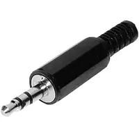 TRU Components 1559784 Klinken-Steckverbinder 3.5mm Stecker, gerade Polzahl: 3