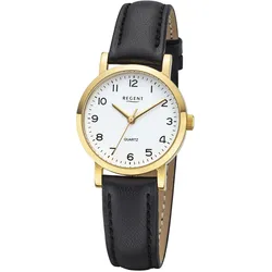 Quarzuhr REGENT "7995.45.19, F937", schwarz, Armbanduhren, Damen, Armbanduhr, Damenuhr, Mineralglas
