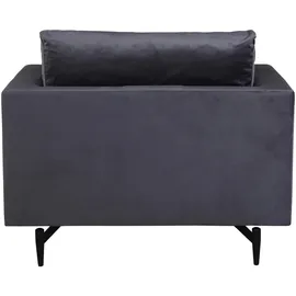venture home Sessel Sofia Textil 104 x 82 x 92 cm Grau