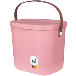 Waldhausen Multibag ECO 6L mit Deckel 1-tlg. rosa