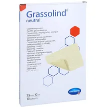 ToRa Pharma GmbH GRASSOLIND Salbenkompressen steril 7.5X10CM 10 st
