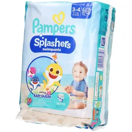 Pampers Splashers Schwimmwindeln Gr. 3-4 (6-11 kg) 12 St.