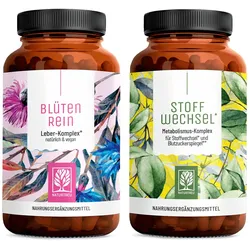 Fettstoffwechsel-Paket: Blütenrein & Stoffwechsel - Naturtreu® Kapseln 152,9 g