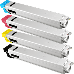 4 Recycling Toner ersetzt HP (Samsung) CLT-808S Multipack KCMY