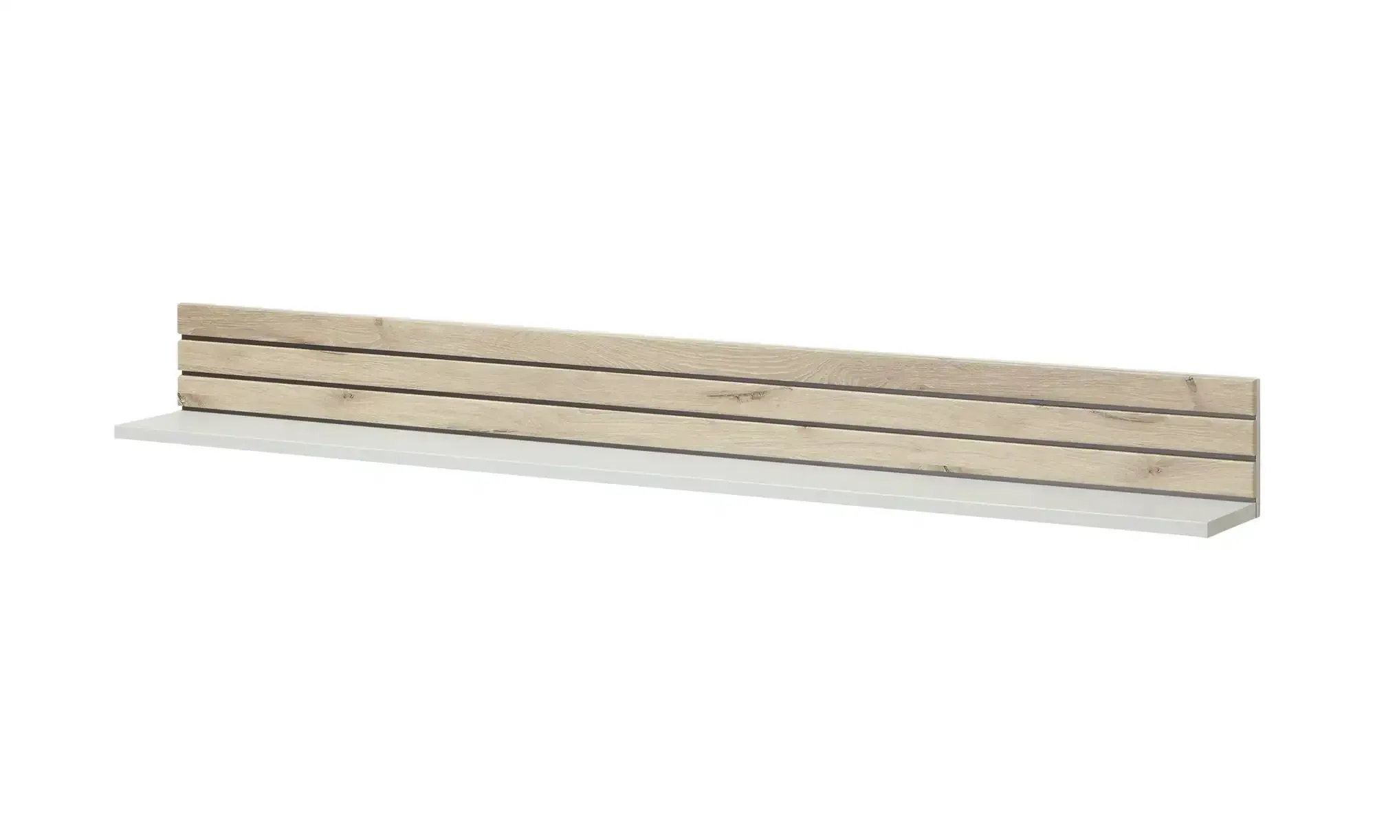 Primo Wandboard  Amelia ¦ weiß ¦ Maße (cm): B: 180 H: 25 T: 20.0