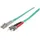 Intellinet Network Solutions Intellinet 751001 Glasfaser LWL Anschlusskabel 2.00m Türkis [1x ST-Stecker - 1x LC-Stecker] 50/125 OM3