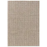 benuta basic In- & Outdoor-Teppich Kaleo Cream/Beige 80x150 cm - Teppich für Balkon, Terrasse, Garten,
