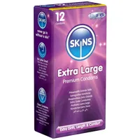 SKINS Condoms Skins Extra Large* 12 Stk - Klar