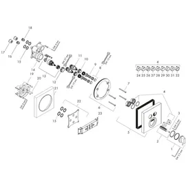 Hansgrohe ShowerSelect 2 Verbraucher, chrom