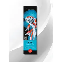 Hahnemühle Black Bookmark Pad 5,5x20cm 250 g/m2 20 Blatt