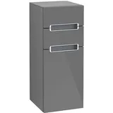Villeroy & Boch V&B Seitenschrank Subway 2.0 35,6x85,7cm, re, Gr. chr, we, glo grey