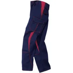 Kübler IMAGE DRESS NEW DESIGN Hose dunkelblau/mittelrot 114