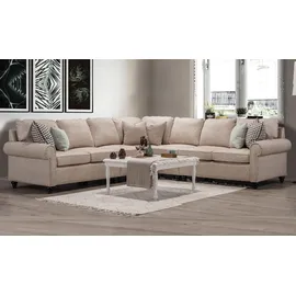 xl moebel gmbh Modern Wohnzimmer Ecksofa-L-Form Design Beige Möbel Luxus Sofa Einrichtung