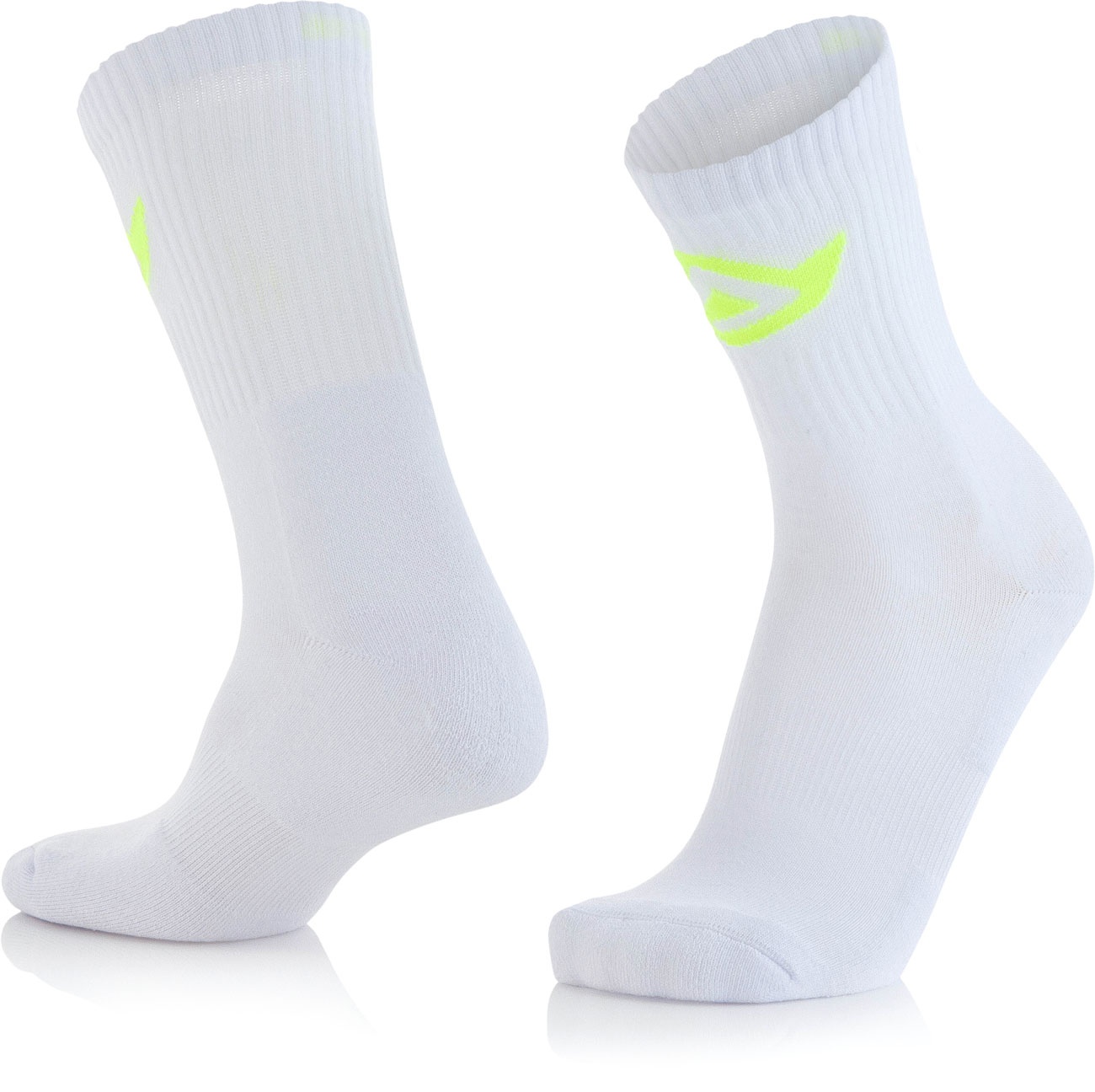 Acerbis Cotton, chaussettes - Blanc - XXL