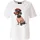 Aniston CASUAL T-Shirt in weiß-rot-schwarz-hellgrau-orange-gelb - Gr.: 38
