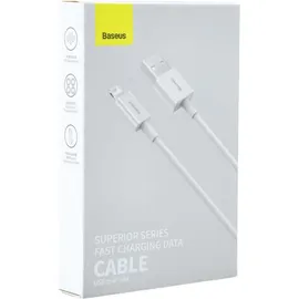 Baseus Superior USB-A für Lightning 2.4A 2m, (white)