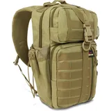 Normani Daypack Schultertasche Synthetik Brown