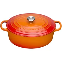 Le Creuset Signature Bräter 27 cm oval ofenrot