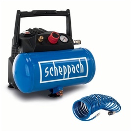 SCHEPPACH Kompressor HC06 | 6L | 1200W | 5-m-Schlauch
