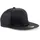 Beechfield 5 Panel Snapback Cap schwarz One Size
