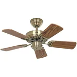 CasaFan Classic Royal 75 MA 75 cm Deckenventilator messing antik