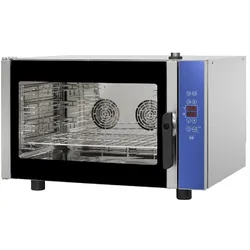 Umluft -Konvektionsofen - AMITEK AWD40 - 4 Backbleche 60x40 oder GN 1/1 - Digital - Manueller Dampf