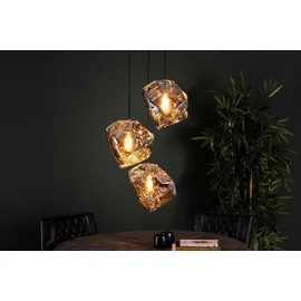 KAWOLA EDESSA 3-flg. Durchmesser verstellbar Glas silber