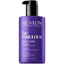 REVLON Professional REVLON Be Fabulous Daily Care Fine C.R.E.A.M. Conditioner, 1er Pack (1 x 750 ml)