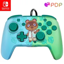 PDP Faceoff Deluxe Controller Animal Crossing Grün für Nintendo Switch
