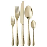 WMF Sitello Besteck-Set, Gold Edition, 30-teilig, Cromargan