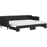 vidaXL Tagesbett 80 x 200 cm Schwarz