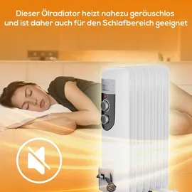 Tronitechnik Ölradiator 1500 W Weiß