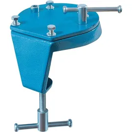 BROCKHAUS HEUER Schraubstock Metall 100 mm blau