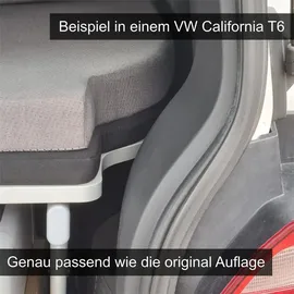 Foxx Matratze VW T4 T5 T6 Multivan/California 3er Rücksitzbank 148x186x6cm