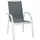 barths Palermo Stapelsessel 59 x 62 x 93 cm silber/anthrazit