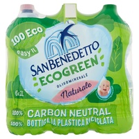 Sanbenedetto Acqua Easy Minerale Naturale - 6 Bottglie da 1 Litro