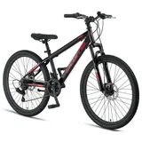 Licorne Thunder 26 Zoll RH 46 cm Damen schwarz/rot