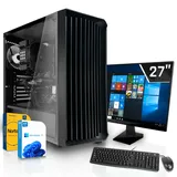 Business Komplett Set PC•AMD Ryzen 7 5700G•16GB Ram•512GB NVMe•27 Zoll TFT