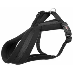 Trixie Touren-Geschirr Premium schwarz S 35-50 cm / 25 mm Hunde Zubehör
