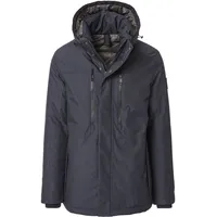 CasaModa "CASAMODA Funktionsjacke uni", Herren, Outdoor-Funktionsjacke Kapuze Regular-Fit Marine