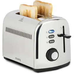 H.Koenig Toaster  TOS9 / 2 Breite Schlitze 40mm / 7 Stufen Bräunung