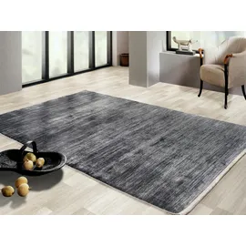 DIETER KNOLL Webteppich Brest, Grau, Dunkelgrau, Textil, rechteckig, 160x230 cm, in verschiedenen Größen erhältlich, Teppiche , Böden, Teppiche, Moderne Teppiche