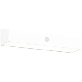 rl live your light Außenwandleuchte Kunststoff 6W 700lm inkl. Bewegungssensor weiß
