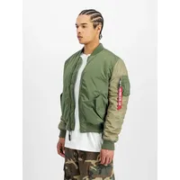 Alpha Industries Ma-1 Camo Jacke - Sage / Green - 3XL