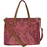Pip Studio Kyoto Festival Shopper Kunstleder Dark Pink/Rot